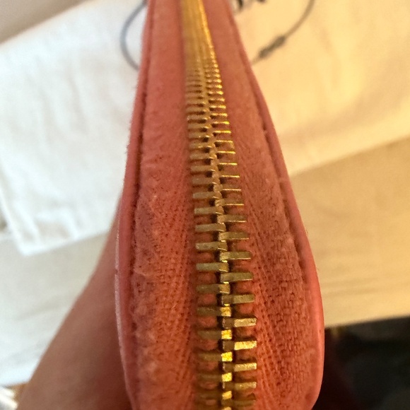 Prada Saffiano Leather Wallet in Candy Pink - Picture 8 of 9